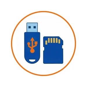 الذواكر والفلاشات